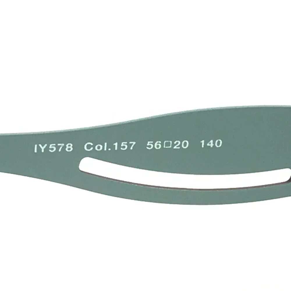 Iyoko-Inyake Eyeglasses Frames IY 578 Col. 157 Brown Blue Cat Eye 56-20-140